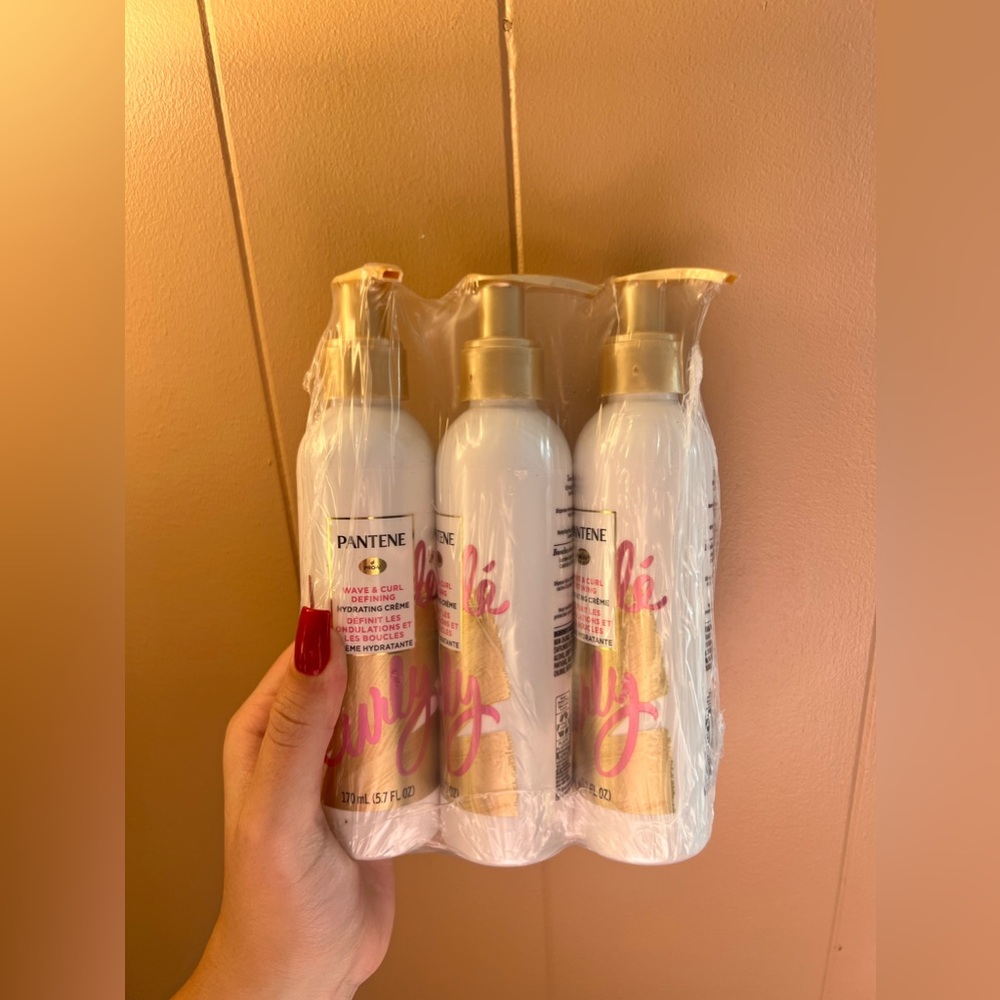 Pantene Hair Care 3 pack Wave and curl defining hydrating cream